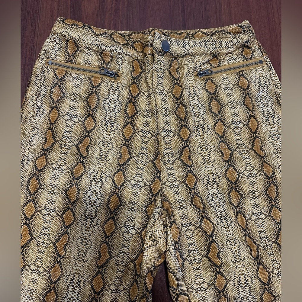 Free People Wild Horses Vegan High Waist Straight Leg Pants 2 - Picture 5 of 7